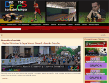 Tablet Screenshot of deportestorredelcampo.com